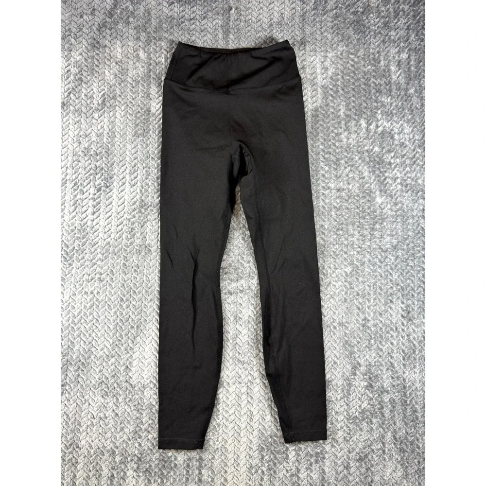 Lululemon Align Leggings Womens Small Black Skinny Leg‎ Performance Gym Workout